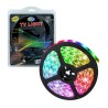 Tira led multicolor rgb de 5 metros con alimentación usb / tv light / ly-283