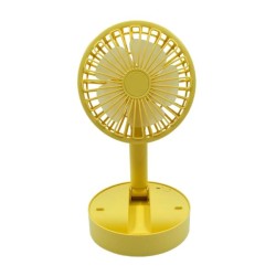 Mini ventilador redondo plegable con base para escritorio, variedad de colores / dd 5582