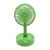Mini ventilador redondo plegable con base para escritorio, variedad de colores / dd 5582