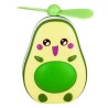 Ventilador mini fan con espejo y forma de aguacate, variedad de colores / fs-154 / mf-01