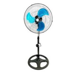 Ventilador redondo de 18 pulgadas cm-top con pedestal y 3 aspas metálicas / ven01