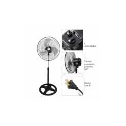 Par de ventiladores de pedestal 3 aspa 18 clr.46