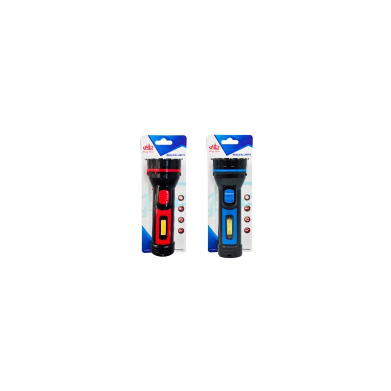 Lámpara de mano recargable con 2 modos de luz intercambiable, variedad de colores / hl-lam910