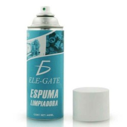 Espuma limpiadora para cubiertas de plástico 440ml. elegate lim.02