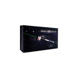 Apuntador puntero láser color verde con cargador de batería y llaves de seguridad / laser L-303 / green laser pointer / 111a