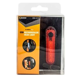 Lámpara recargable de luz roja para bicicleta / rechargealbe head light / sen6586