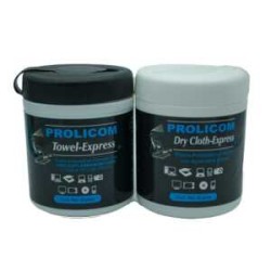 Pack de 2 botes de toallas prolicom de 30 pzas towel express -367165 -367301