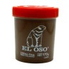 Bote de crema fina para calzado el oso en color café, 170g / 8071a