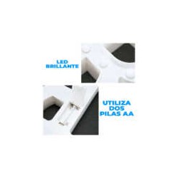 Lámpara decorativa 3D ele-gate en forma de número siete con luz led cálida / led.54.7