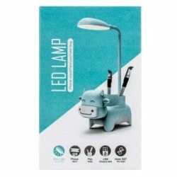 Lámpara con base de animalito y portalapices led154