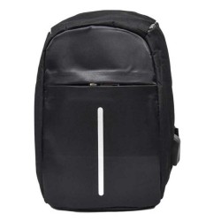 Mochila pechera de 2 compartimentos y ranura para cable usb, variedad de colores / lml-1702
