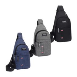 Mochila tipo mariconera fashion con 2 compartimientos, variedad de colores / x327