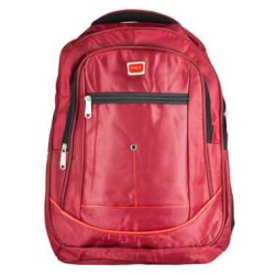 Mochila grande lisa de 3 compartimentos y placa lml, variedad de colores / R0X60