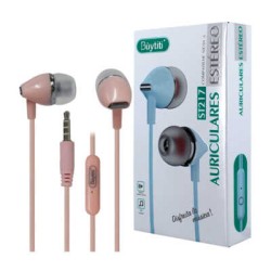 Audífonos alámbricos buytiti con manos libres, variedad de colores / st217