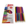 Caja con 12 lápices de colores dobles boya kalemi 12/24 / x-95-3