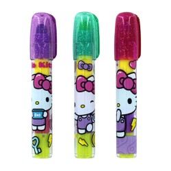 Borrador de lápiz con diseño de hello kitty, con aromas frutales + puntas intercambiables gop37hk / gop50hk