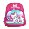 Mochila pequeña infantil de concha dura con dos compartimentos y estampado infantil, variedad de diseños / 875