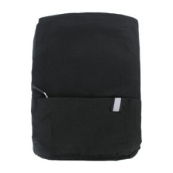 Mochila pequeña de 2 compartimientos sin diseño y detalle reflejante, variedad de colores / bag86