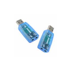 Tarjeta De Sonido Usb Audio 5.1 Canales Pc Laptop Digital 3d