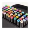Estuche con 30 marcadores plumones touch con doble punta de colores / 30pcs / 11370 / b115
