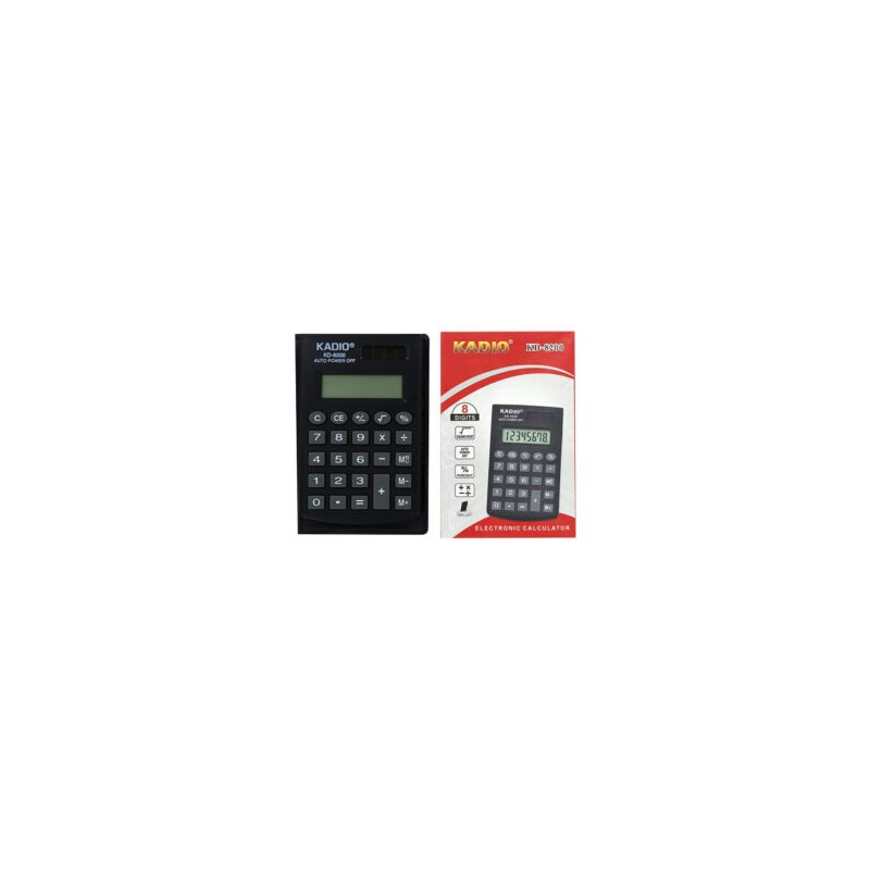Calculadora electrónica kadio con pantalla de 8 dígitos / kd-8200