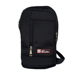 Mochila pechera letian de 3 compartimentos, variedad de colores / fb-99