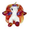 Mochila unicornio afelpada multicolor con estampado de estrellas sk-506
