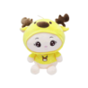 Muñeca de peluche con traje de venado, 25cm, variedad de colores / fc.2027.25cm/peluche reno/peluche cuernos