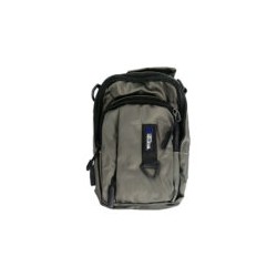 Mochila pechera letian de tela impermeable con 2 compartimentos, variedad de colores / fb-46#