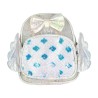 Mochila infantil tornasol con 2 compartimientos, moño, alas y lentejuelas, variedad de colores / a-3068