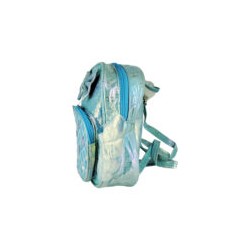 Mochila infantil tornasol con 2 compartimientos, moño, alas y lentejuelas, variedad de colores / a-3068