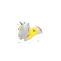 Peluche suave en forma de unicornio 25cm / fc2026.25cm