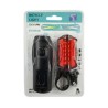Kit de luces de bicicleta delantera y trasera de pilas / qx-t0798 / fa-to798