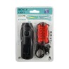 Kit de luces de bicicleta delantera y trasera de pilas / qx-t0798 / fa-to798