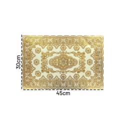 1pza Mantel con diseño y relieve, variedad de diseños y colores / mantel cirular, ovalado o cuadrado con diseños dorados / mante