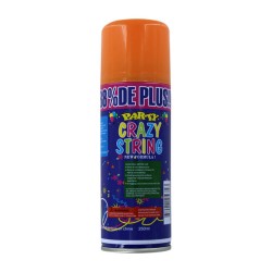 1pza Lata de serpentina de colores para fiesta con 250ml / crazy string / hw-039 / bt-601