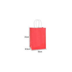 1pza Bolsa chica lisa granmark de papel kraft para regalo, variedad de colores / 888