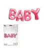 Set de 4 globos baby 35x84cm color  rosa y azul / ty358573