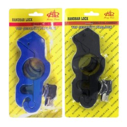 Candado metálico heng lian de máxima seguridad para manubrio de motocicleta, variedad de colores / can5221