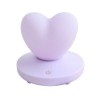 Lámpara con forma de corazón para escritorio, variedad de colores / led627