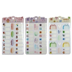 1pza Planilla de calcomanías, variedad de modelos / q/ywyd-2018 / yd-xmt01 / 238183