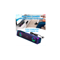 Barra de sonido led rgb para android tv teatro en casa y pc / bc.a4