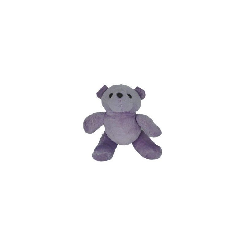 Peluche afelpado pequeño 23cm de oso con ventosa para colgar, variedad de colores / mr-530053