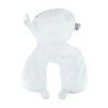 Peluche de conejo blanco kawaii con cojín de viaje integrado, 32cm / la bella pandita / 488k