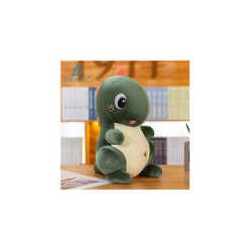 1pza Peluche suave en forma de dinosaurio 40cm, variedad de colores / jug.bz16.40cm