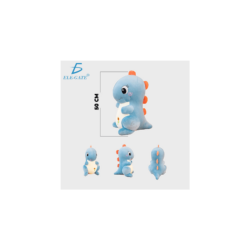 1pza Peluche suave en forma de dinosaurio 50cm, variedad de colores / jug.bz16.50cm