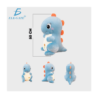 1pza Peluche suave en forma de dinosaurio 50cm, variedad de colores / jug.bz16.50cm