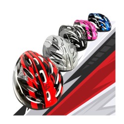 Casco de seguridad para ciclismo o scooter con diseño aerodinámico, variedad de colores