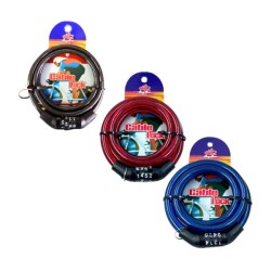 Candado heng lian para bicicleta con combinación numérica de 4 cifras, variedad de colores / cable lock / hl-cpb8855