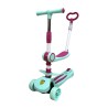 Scooter infantil 2 en 1 con asiento de empuje, luz y sonido, variedad de colores / sm010 / sm927